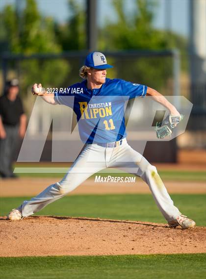 Thumbnail 1 in Turlock Christian vs. Ripon Christian (CIF SJS D7 Final) photogallery.
