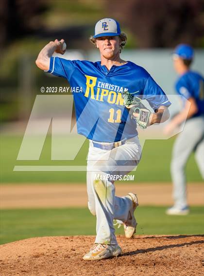 Thumbnail 2 in Turlock Christian vs. Ripon Christian (CIF SJS D7 Final) photogallery.