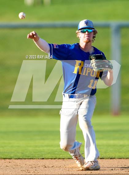 Thumbnail 1 in Turlock Christian vs. Ripon Christian (CIF SJS D7 Final) photogallery.