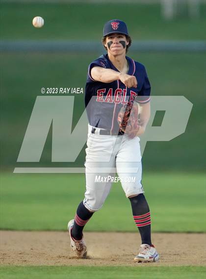 Thumbnail 3 in Turlock Christian vs. Ripon Christian (CIF SJS D7 Final) photogallery.