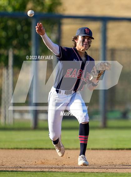 Thumbnail 3 in Turlock Christian vs. Ripon Christian (CIF SJS D7 Final) photogallery.