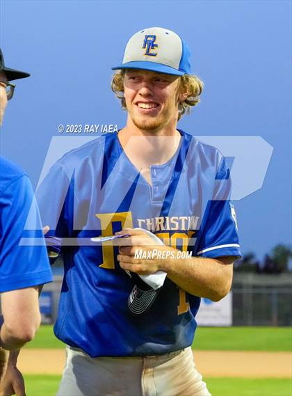 Thumbnail 3 in Turlock Christian vs. Ripon Christian (CIF SJS D7 Final) photogallery.