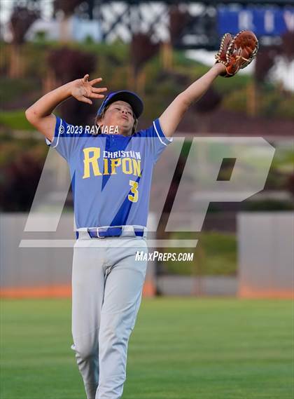 Thumbnail 3 in Turlock Christian vs. Ripon Christian (CIF SJS D7 Final) photogallery.