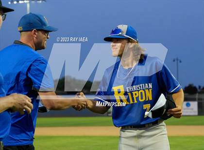 Thumbnail 2 in Turlock Christian vs. Ripon Christian (CIF SJS D7 Final) photogallery.