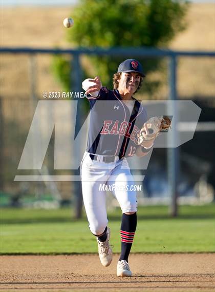 Thumbnail 3 in Turlock Christian vs. Ripon Christian (CIF SJS D7 Final) photogallery.
