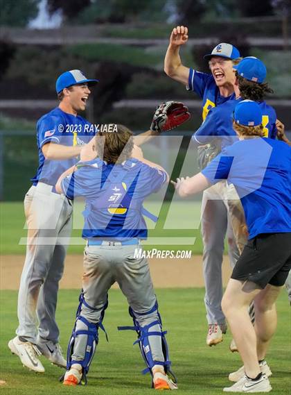 Thumbnail 3 in Turlock Christian vs. Ripon Christian (CIF SJS D7 Final) photogallery.