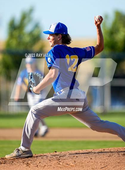 Thumbnail 3 in Turlock Christian vs. Ripon Christian (CIF SJS D7 Final) photogallery.