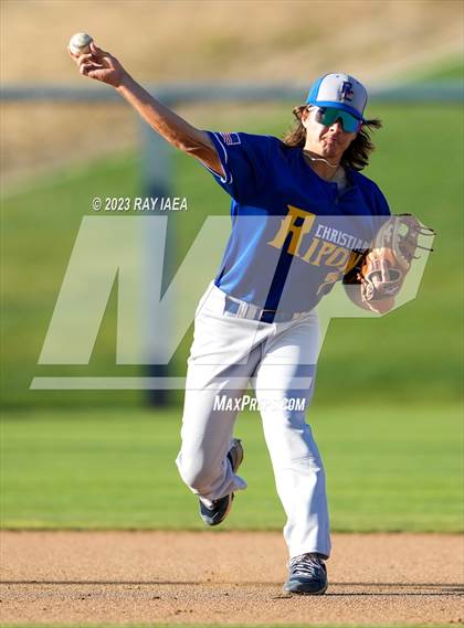 Thumbnail 1 in Turlock Christian vs. Ripon Christian (CIF SJS D7 Final) photogallery.