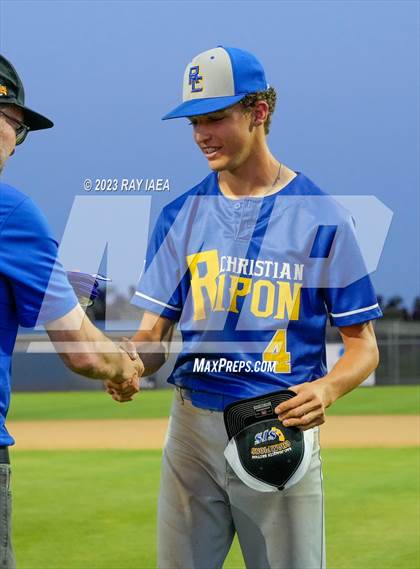 Thumbnail 2 in Turlock Christian vs. Ripon Christian (CIF SJS D7 Final) photogallery.