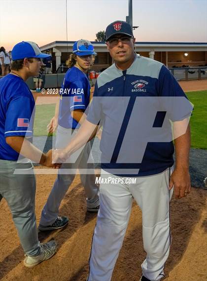 Thumbnail 1 in Turlock Christian vs. Ripon Christian (CIF SJS D7 Final) photogallery.