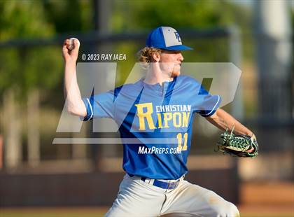 Thumbnail 2 in Turlock Christian vs. Ripon Christian (CIF SJS D7 Final) photogallery.
