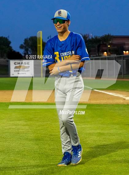 Thumbnail 3 in Turlock Christian vs. Ripon Christian (CIF SJS D7 Final) photogallery.