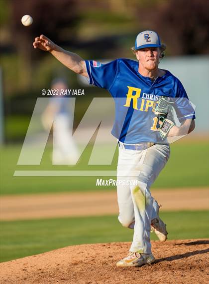 Thumbnail 2 in Turlock Christian vs. Ripon Christian (CIF SJS D7 Final) photogallery.