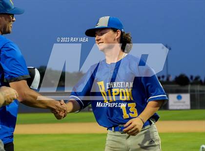 Thumbnail 2 in Turlock Christian vs. Ripon Christian (CIF SJS D7 Final) photogallery.