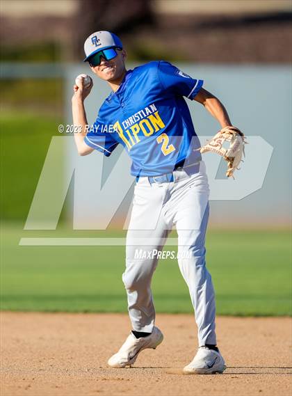 Thumbnail 3 in Turlock Christian vs. Ripon Christian (CIF SJS D7 Final) photogallery.