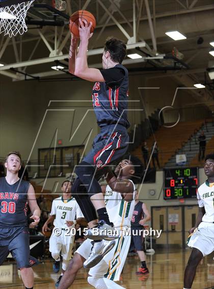 Thumbnail 1 in Clackamas vs. Foss (Les Schwab Invitational) photogallery.