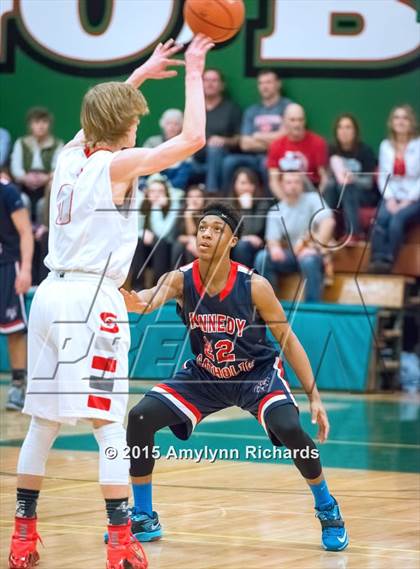 Thumbnail 1 in Stanwood vs. Kennedy Catholic photogallery.