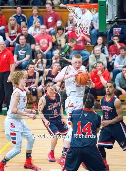 Thumbnail 1 in Stanwood vs. Kennedy Catholic photogallery.