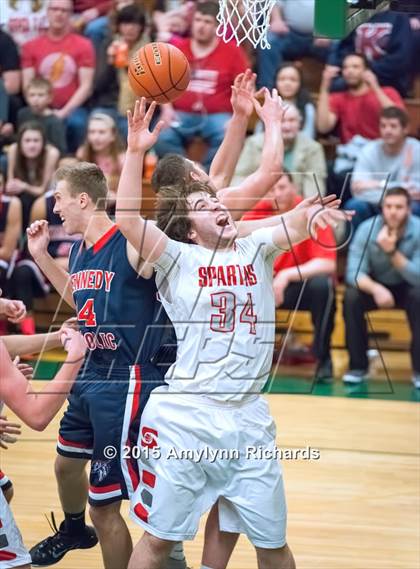 Thumbnail 3 in Stanwood vs. Kennedy Catholic photogallery.