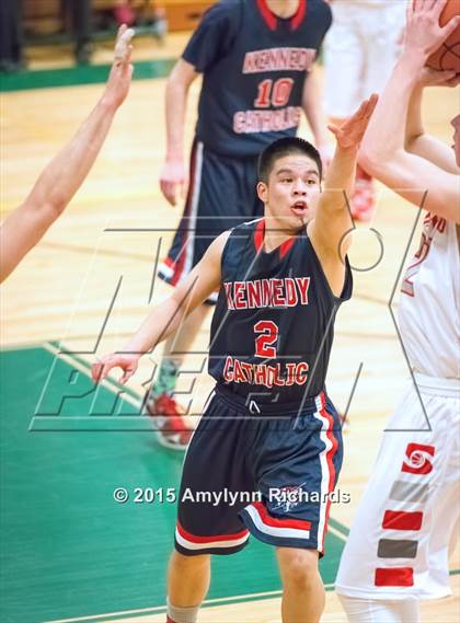 Thumbnail 1 in Stanwood vs. Kennedy Catholic photogallery.