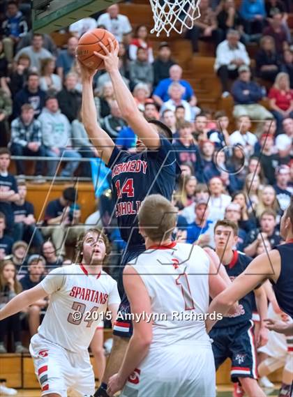 Thumbnail 3 in Stanwood vs. Kennedy Catholic photogallery.