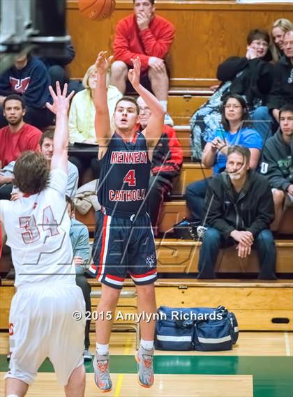 Thumbnail 1 in Stanwood vs. Kennedy Catholic photogallery.