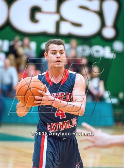 Thumbnail 2 in Stanwood vs. Kennedy Catholic photogallery.