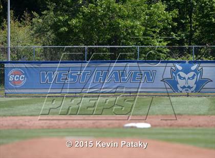 Thumbnail 3 in Amity Regional vs. Fairfield Prep (SCC Final) photogallery.