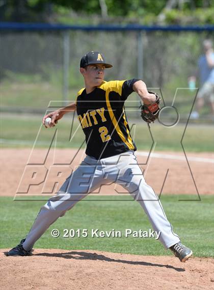 Thumbnail 2 in Amity Regional vs. Fairfield Prep (SCC Final) photogallery.