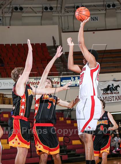 Thumbnail 3 in Pantego Christian vs. Mandurah Magic (Fantasy of Lights Tournament) photogallery.
