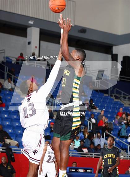 Thumbnail 2 in Mansfield Timberview vs Carver (Thanksgiving Hoopfest) photogallery.