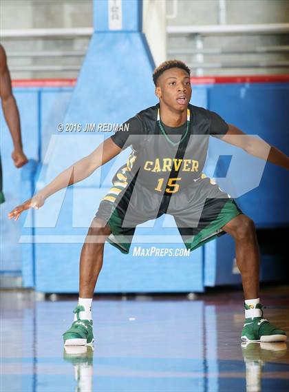 Thumbnail 3 in Mansfield Timberview vs Carver (Thanksgiving Hoopfest) photogallery.