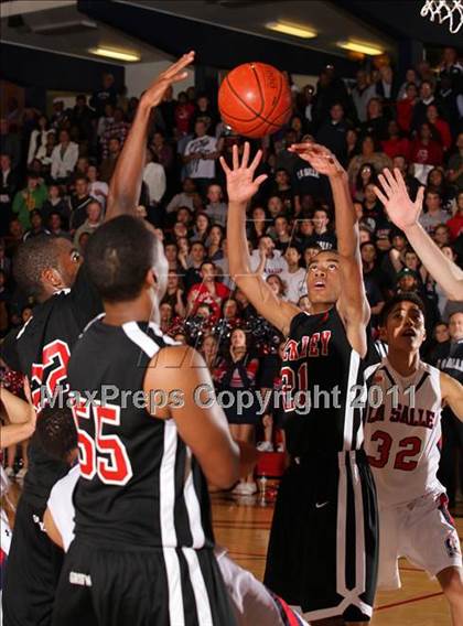 Thumbnail 1 in La Salle vs. Buckley (CIF SS Playoffs) photogallery.