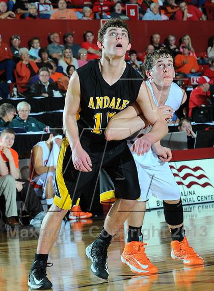 Thumbnail 3 in Abilene vs. Andale (KSHSAA State 4A 3rd Place) photogallery.