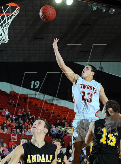 Thumbnail 3 in Abilene vs. Andale (KSHSAA State 4A 3rd Place) photogallery.