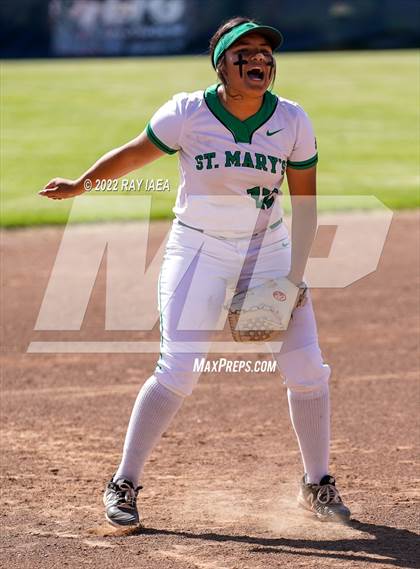 Thumbnail 1 in St. Mary's vs. Elk Grove (CIF SJS D2 Playoff) photogallery.