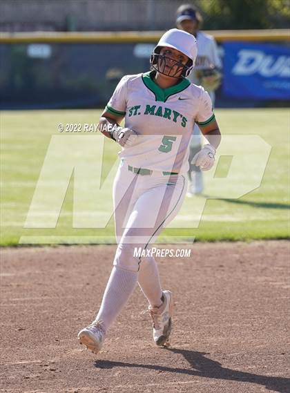 Thumbnail 2 in St. Mary's vs. Elk Grove (CIF SJS D2 Playoff) photogallery.