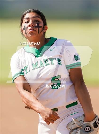 Thumbnail 3 in St. Mary's vs. Elk Grove (CIF SJS D2 Playoff) photogallery.