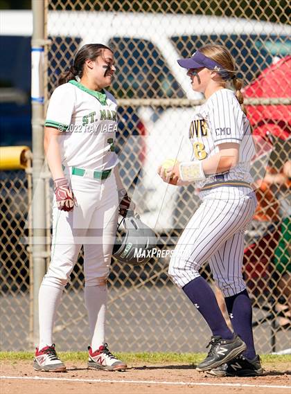 Thumbnail 2 in St. Mary's vs. Elk Grove (CIF SJS D2 Playoff) photogallery.