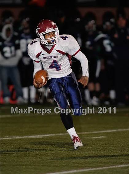 Thumbnail 1 in Cherokee Trail vs. ThunderRidge (CHSAA 5A Playoffs) photogallery.