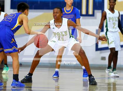 Thumbnail 1 in Long Beach Poly vs. Bishop Amat (St. John Bosco-Gahr Classic) photogallery.