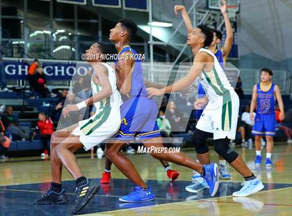 Thumbnail 2 in Long Beach Poly vs. Bishop Amat (St. John Bosco-Gahr Classic) photogallery.