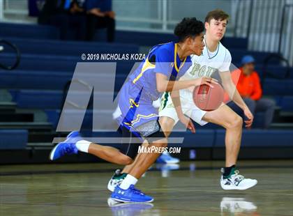 Thumbnail 3 in Long Beach Poly vs. Bishop Amat (St. John Bosco-Gahr Classic) photogallery.