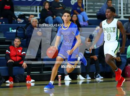 Thumbnail 1 in Long Beach Poly vs. Bishop Amat (St. John Bosco-Gahr Classic) photogallery.