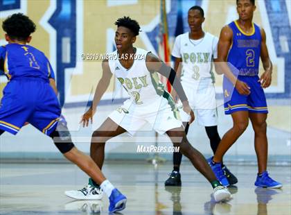 Thumbnail 1 in Long Beach Poly vs. Bishop Amat (St. John Bosco-Gahr Classic) photogallery.