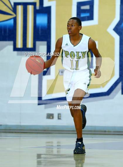 Thumbnail 2 in Long Beach Poly vs. Bishop Amat (St. John Bosco-Gahr Classic) photogallery.