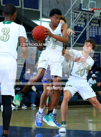 Thumbnail 1 in Long Beach Poly vs. Bishop Amat (St. John Bosco-Gahr Classic) photogallery.