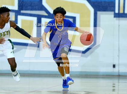 Thumbnail 3 in Long Beach Poly vs. Bishop Amat (St. John Bosco-Gahr Classic) photogallery.