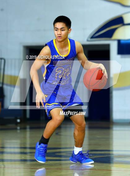 Thumbnail 3 in Long Beach Poly vs. Bishop Amat (St. John Bosco-Gahr Classic) photogallery.