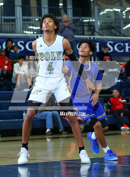 Thumbnail 2 in Long Beach Poly vs. Bishop Amat (St. John Bosco-Gahr Classic) photogallery.
